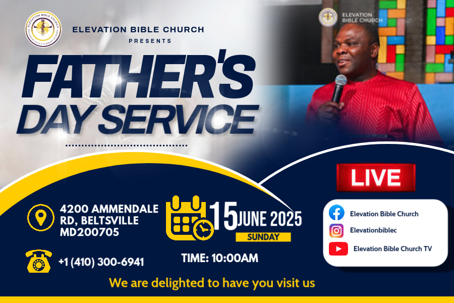 Fathers day service - Made with PosterMyWall